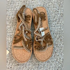 Bokyna Coffee Sandals